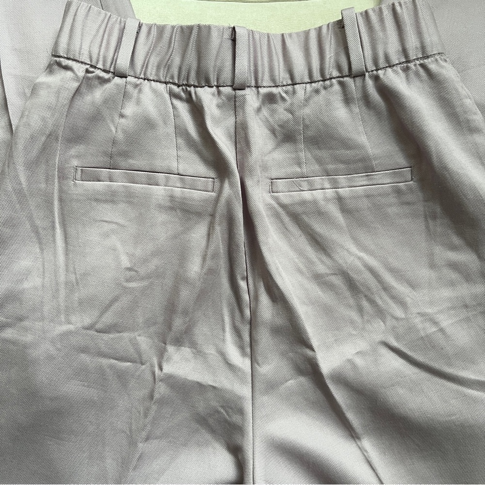 H&M Lavender Pleated Cropped Pants - Picture 10 of 10